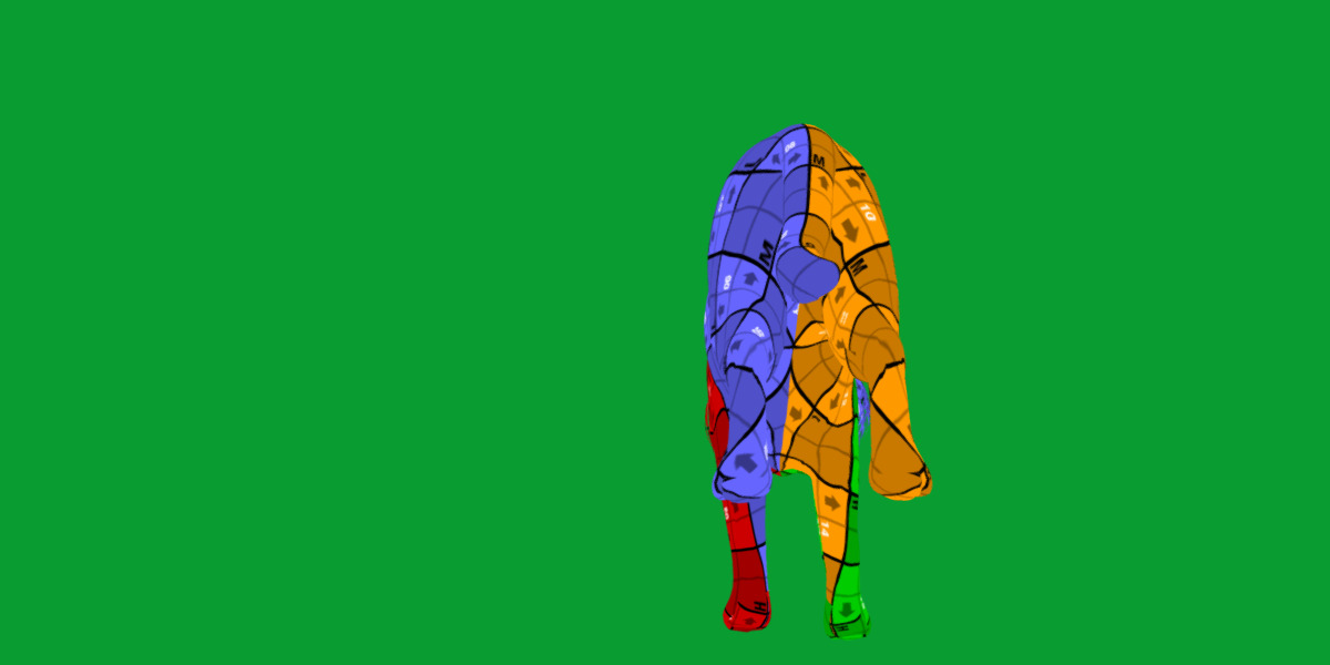 English Cocker Spaniel Dog Low-poly 3D model_19