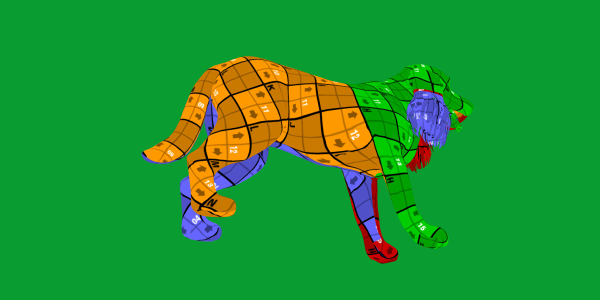 English Cocker Spaniel Dog Low-poly 3D model_18