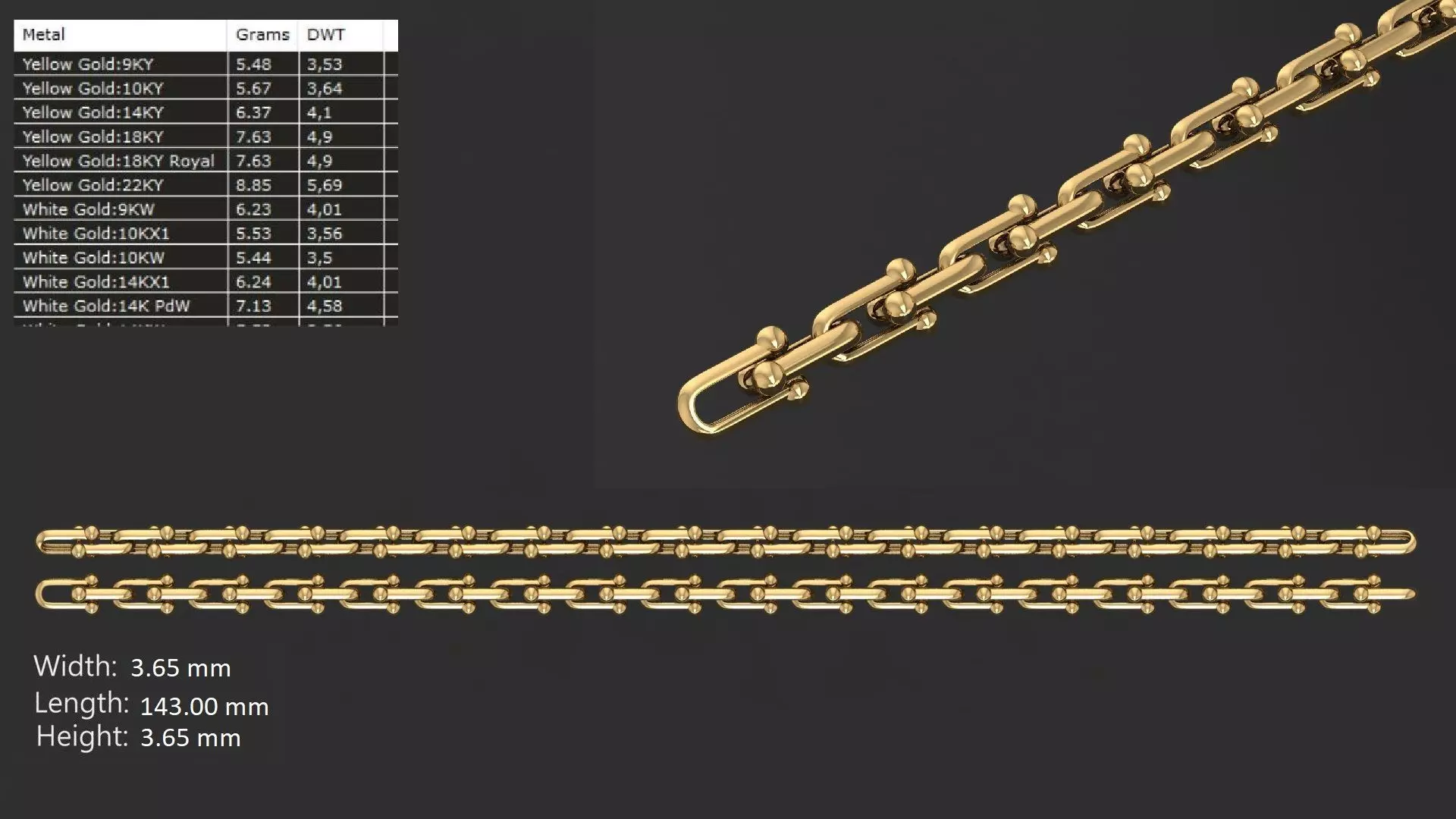 Chains-2 32 3D print model_0