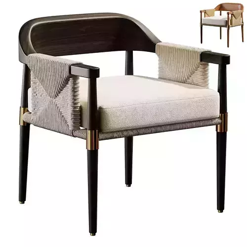 Arteriors Estes Outdoor Dining Chair