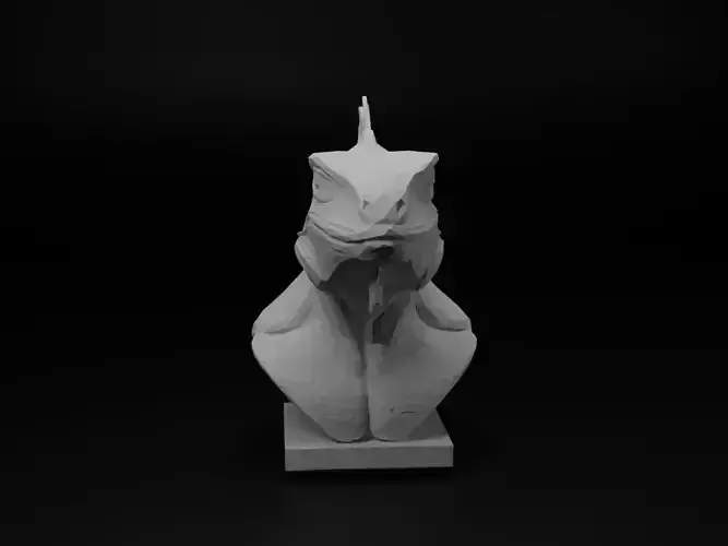 Iguana Animal Low Poly