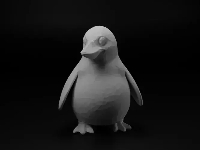 Penguin Animal Low Poly