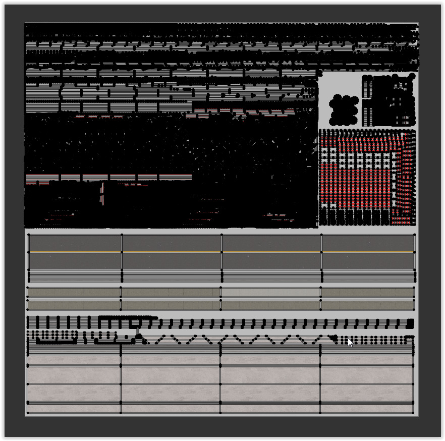 Steel road bridge PBR 3D model_9