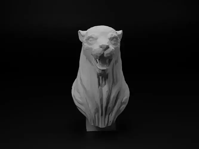 Sea Lion Animal Low Poly