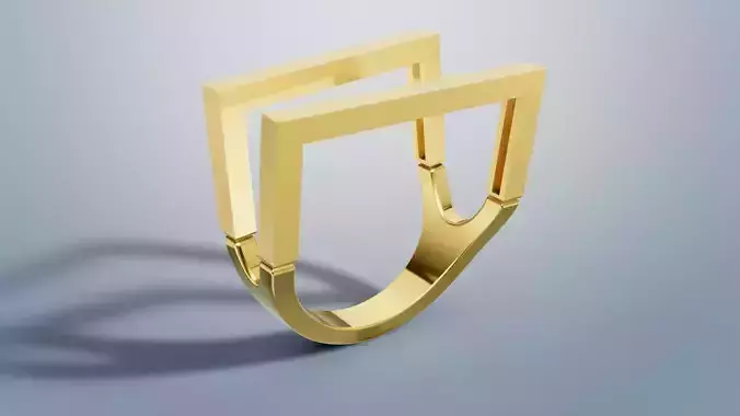 Women Ring 3D print model C 62