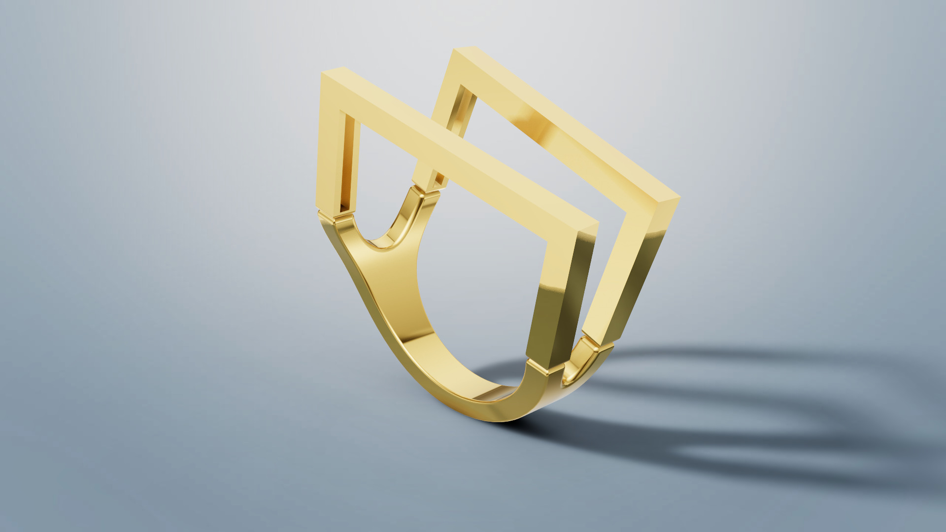 Women Ring 3D print model C 62 3D print model_5