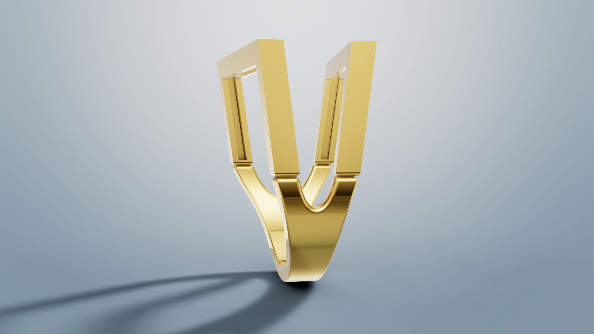 Women Ring 3D print model C 62 3D print model_6