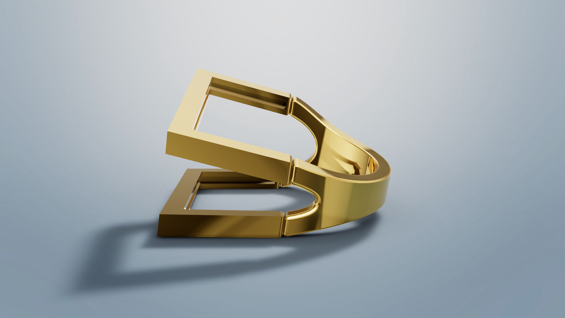 Women Ring 3D print model C 62 3D print model_7