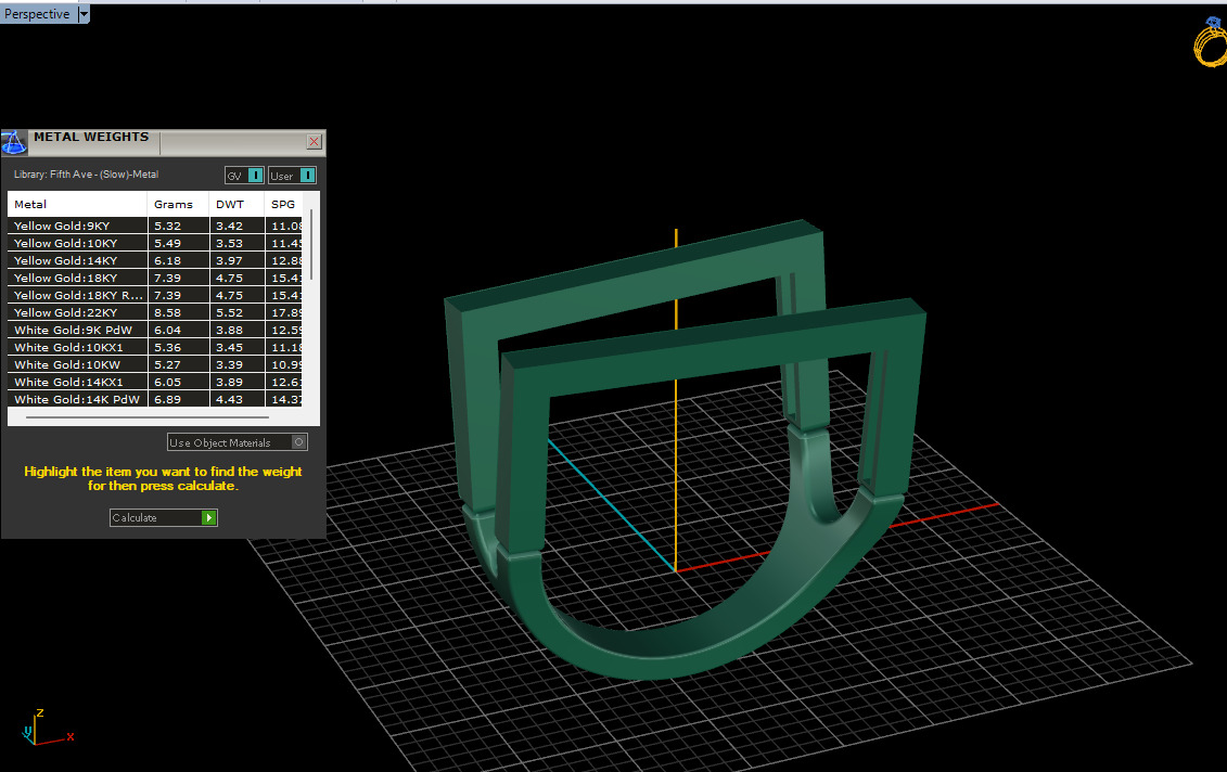 Women Ring 3D print model C 62 3D print model_28