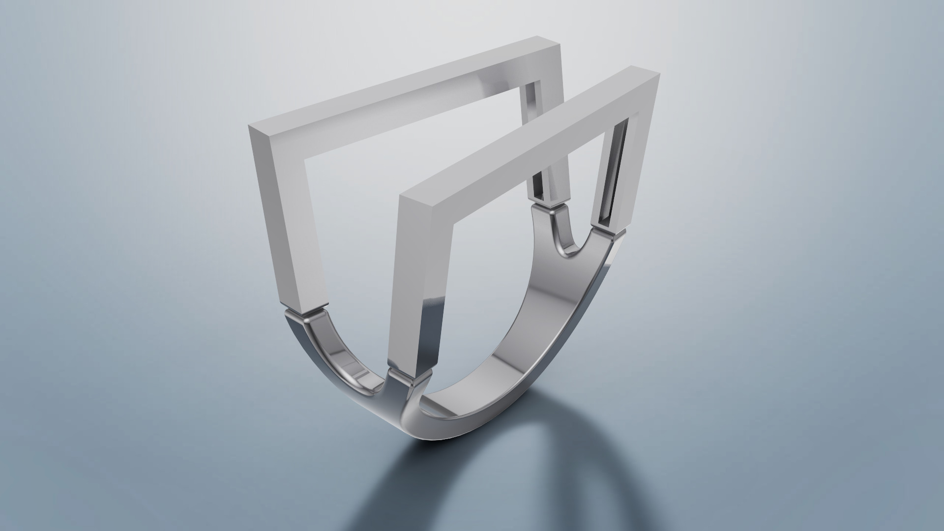 Women Ring 3D print model C 62 3D print model_12