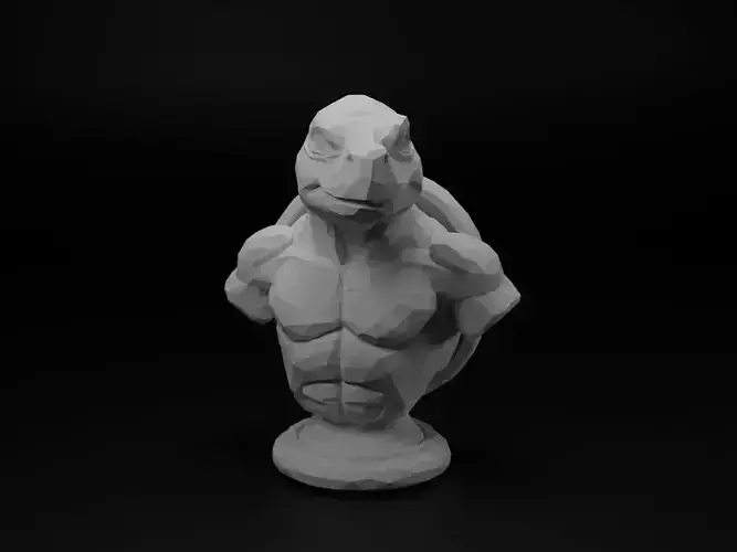 Turtle Animal Low Poly