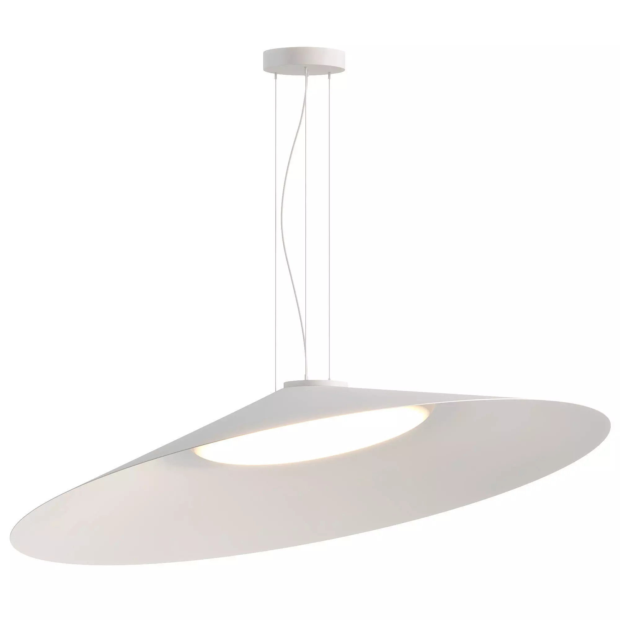 Kate Led Aluminium Pendant 3D model