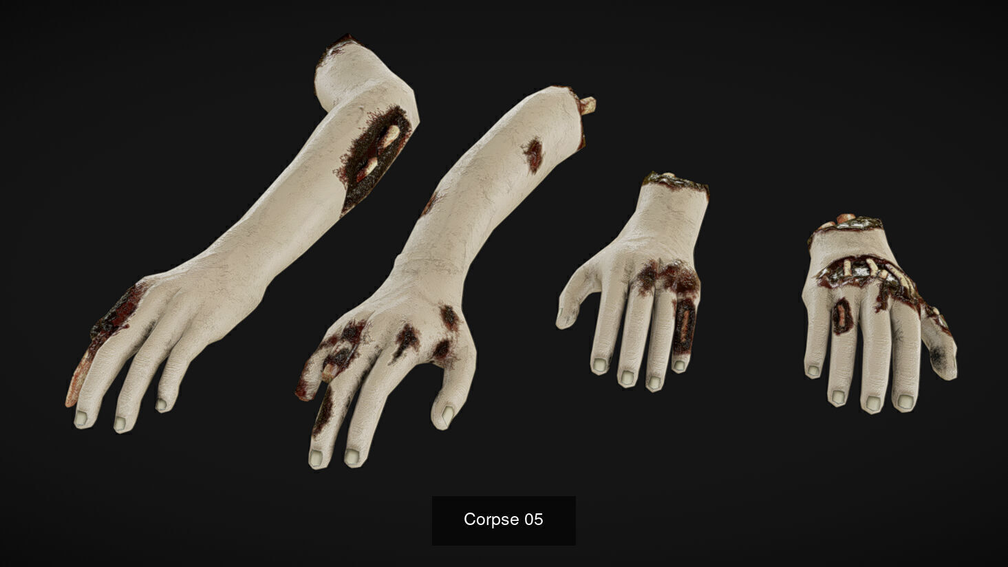 Corpse Pack 3D Model Collection_5