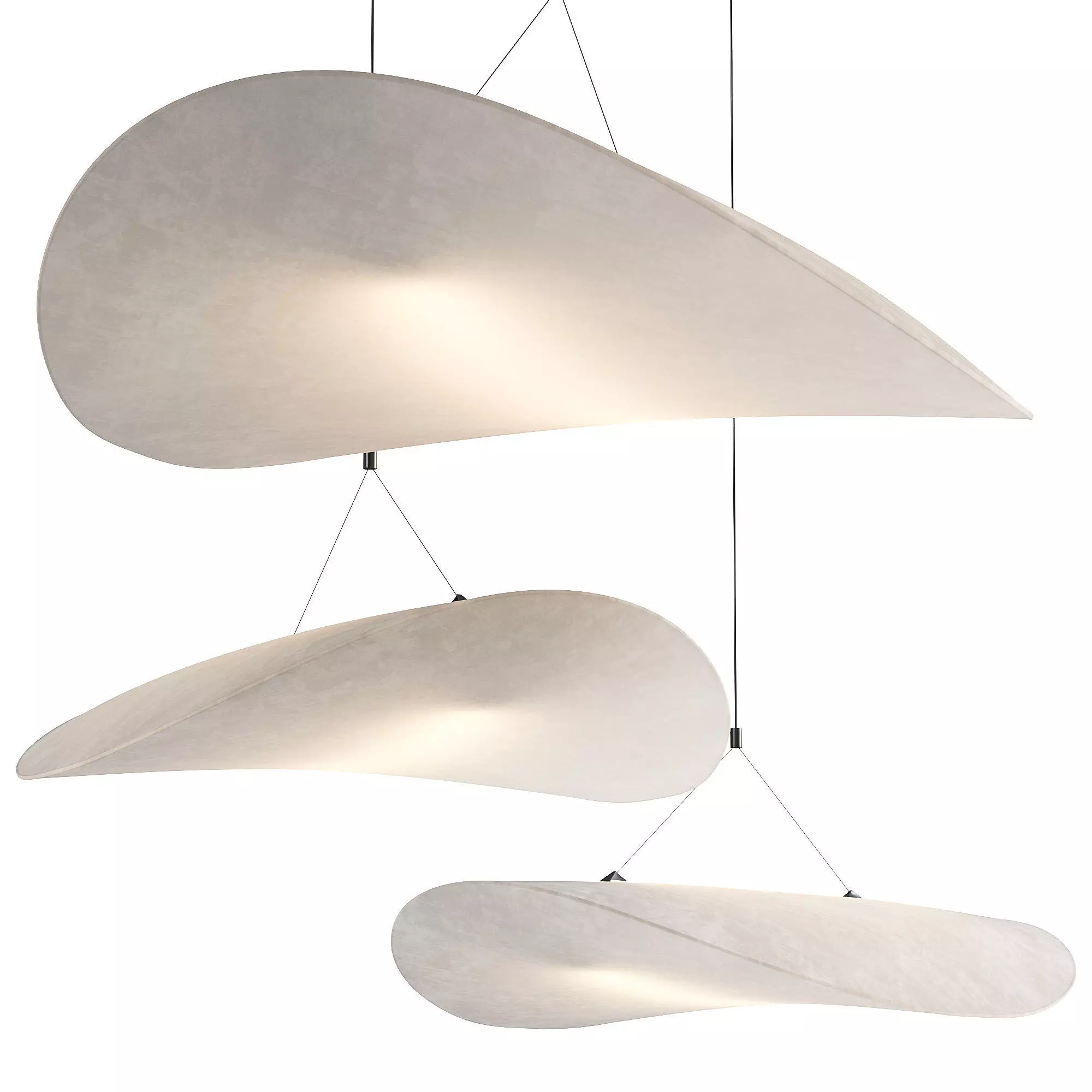 Tense Pendant Lamp 3D model_0