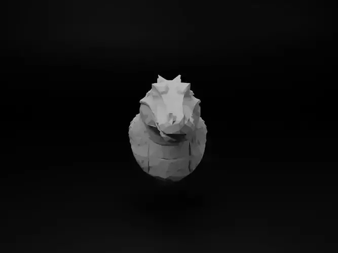Crocodile Animal Low Poly