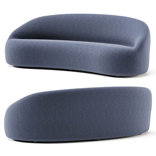 Margas Sofa LC4 And Tradition 3D model