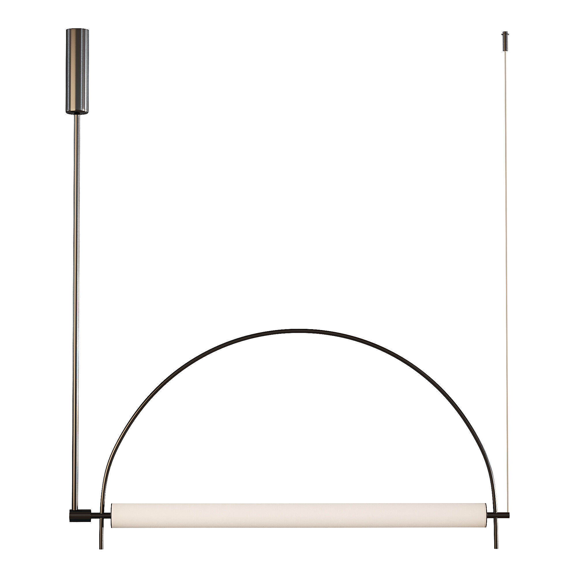 Arc Pendant Light 3D model_1