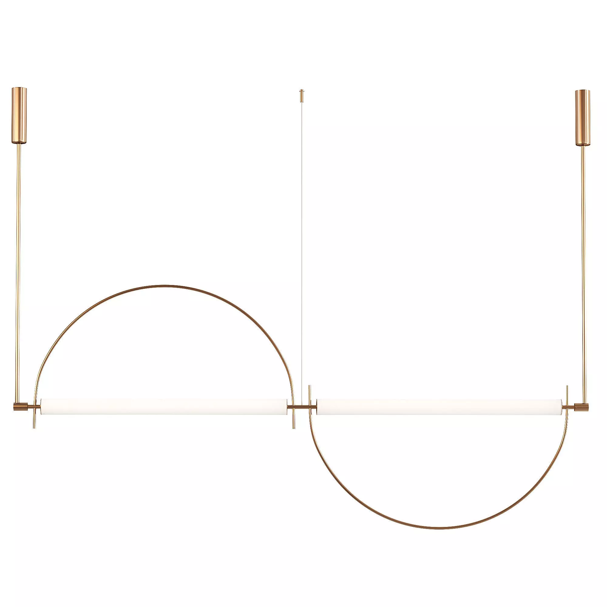 Arc Pendant Light 3D model_0