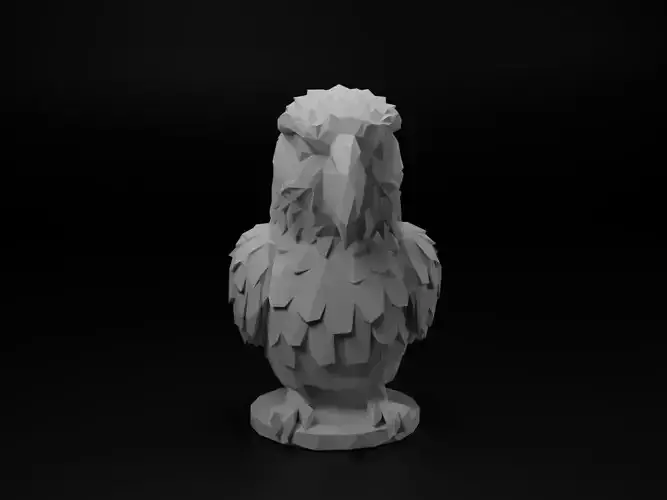 Parrot Animal Low Poly