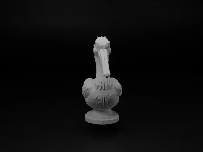 Pelican Animal Low Poly