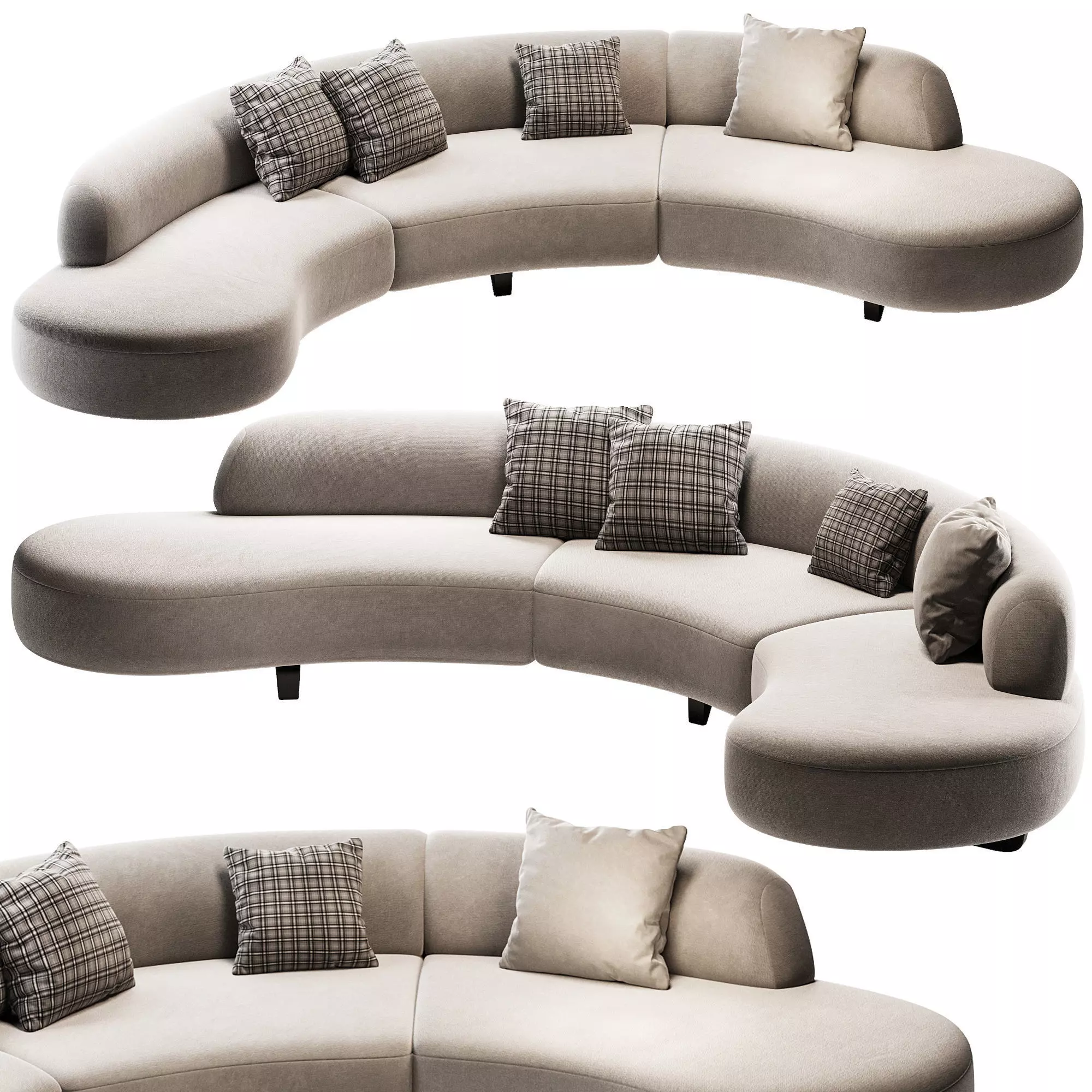 LOLA Sofa 3 3D model_0