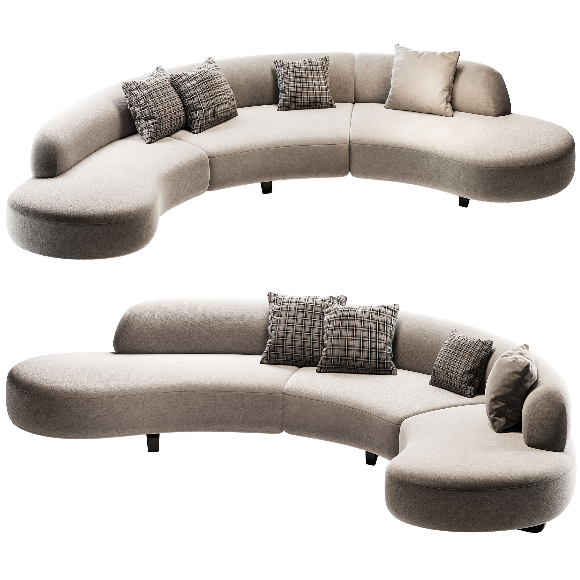 LOLA Sofa 3 3D model_2