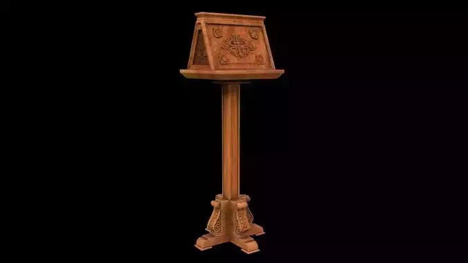 wooden bible stand for church