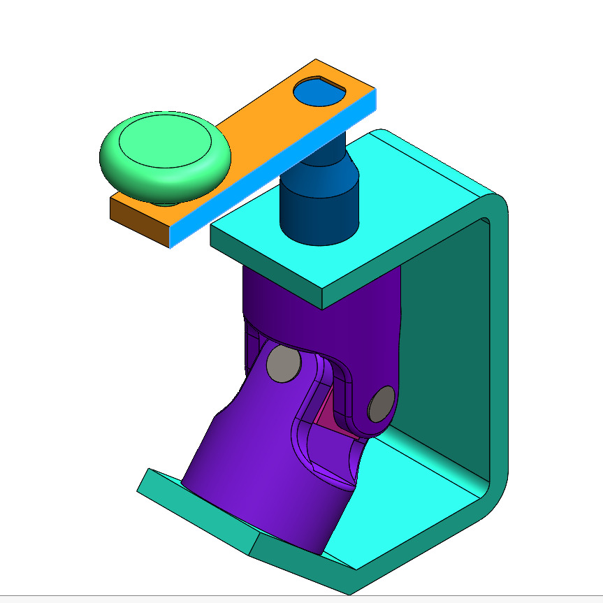 Universal Joint 3D model_1