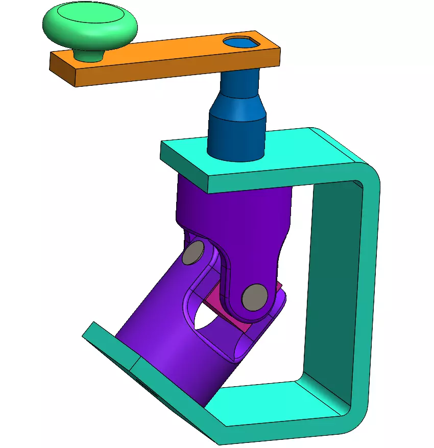 Universal Joint 3D model_0