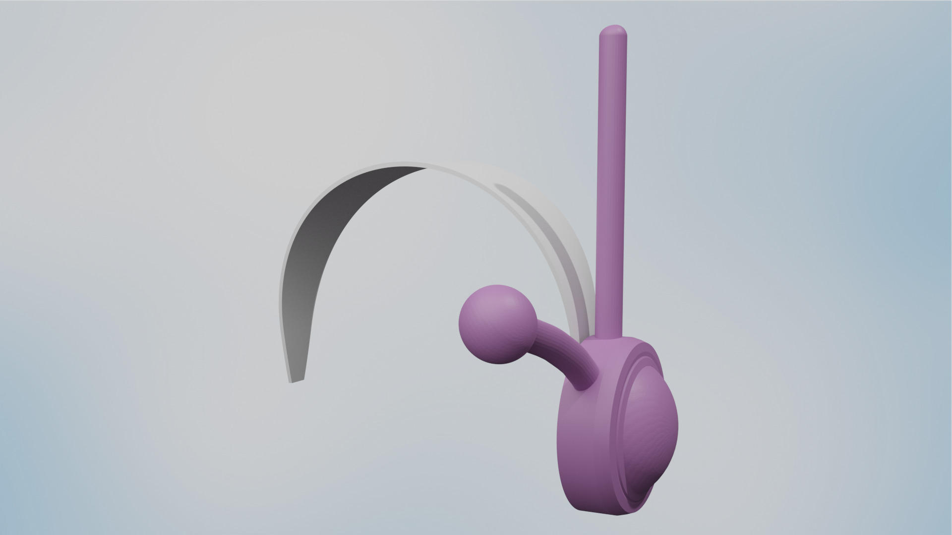 One Piece - Bonnies headphones 3D print model_1