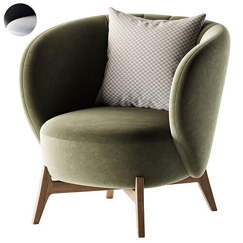 Tilar Armchair 3D model