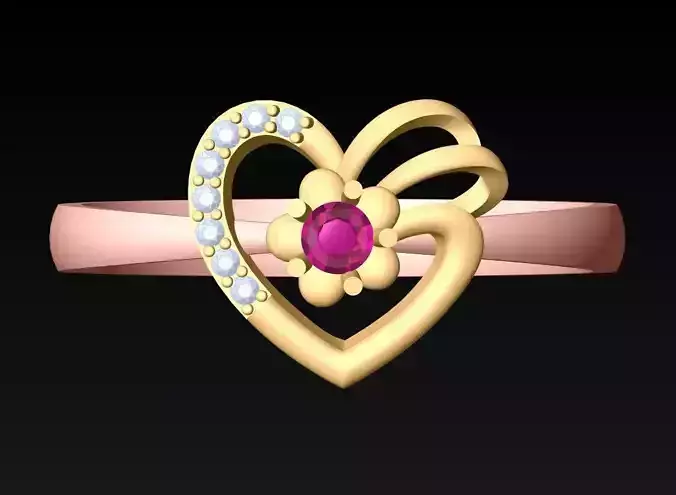 Heart Ring - Womens Rings - N417859