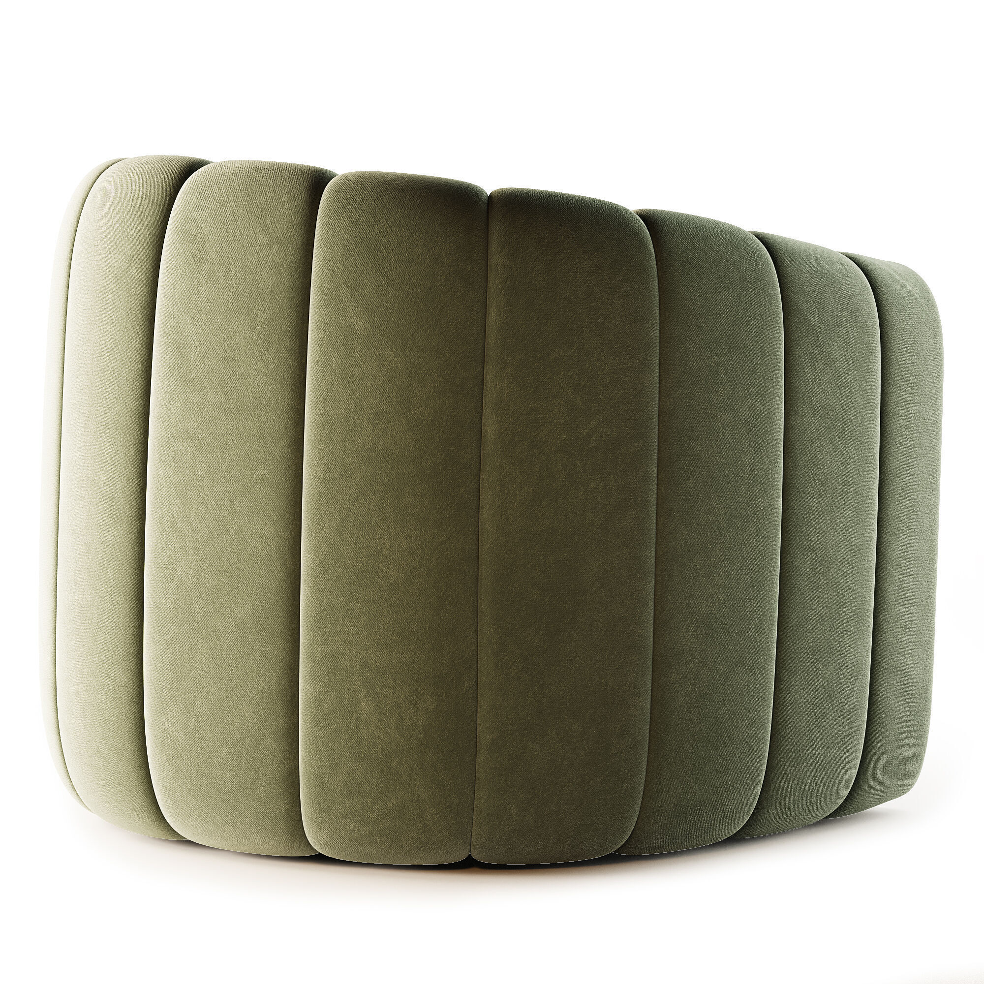 Fitz Armchair By Crate Barrel 3D model_3