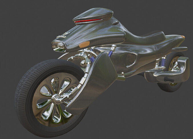 Superbike Wiregen Hypermile 3D model