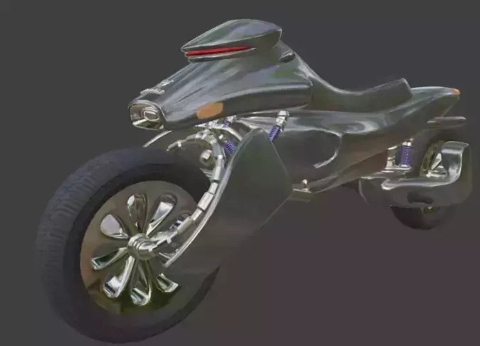 Superbike Wiregen Hypermile 3D model