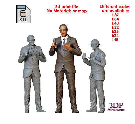 N1 MIB3 Will Smith 30 percent Discount 3D print model