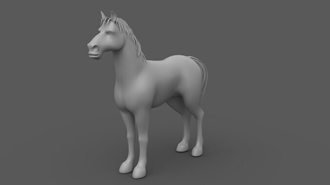 Horse 3D model