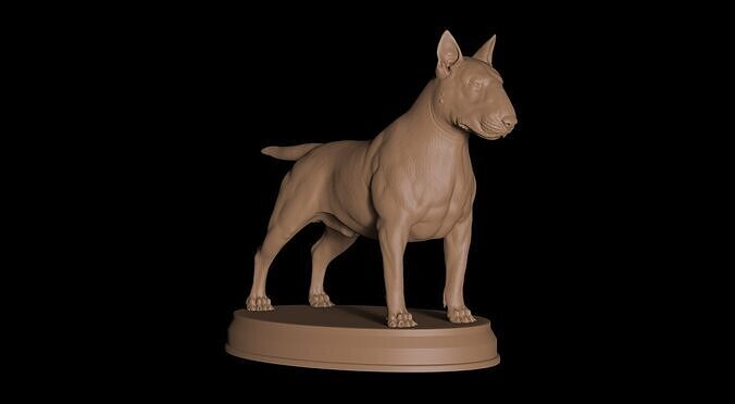 Bull Terrier 3D print model