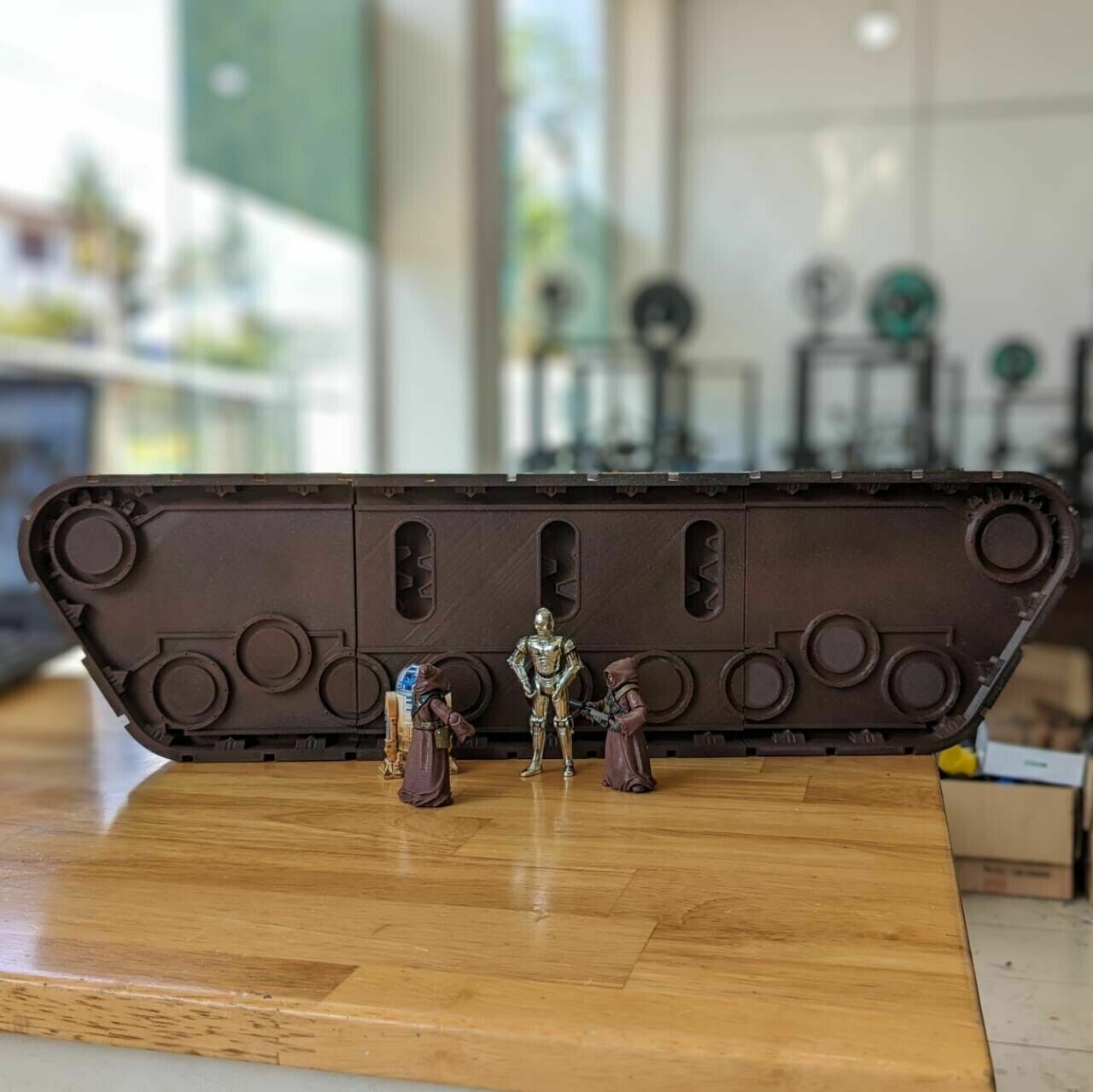 Jawa Sandcrawler Thread 3D print model_1