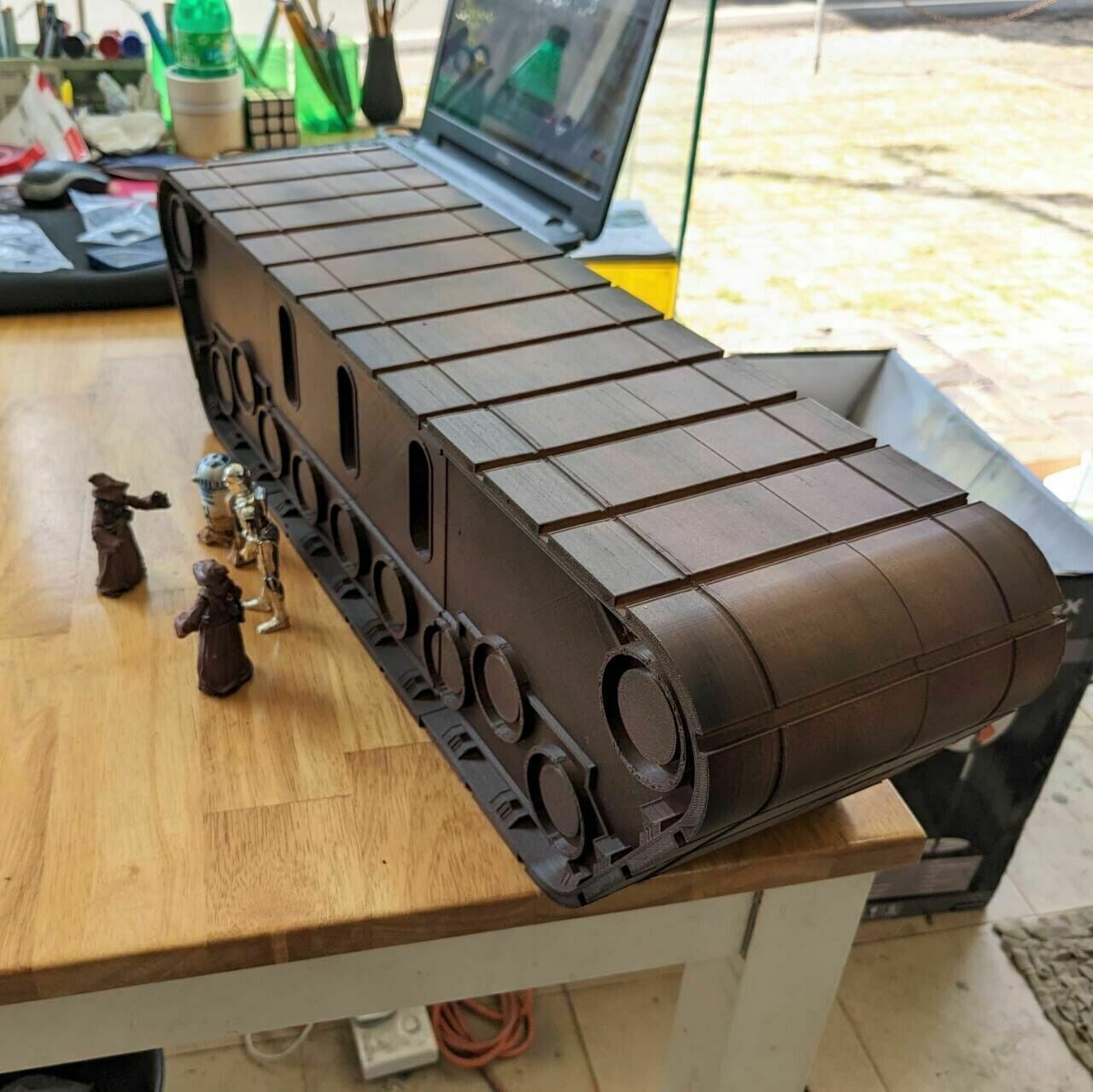 Jawa Sandcrawler Thread 3D print model_3