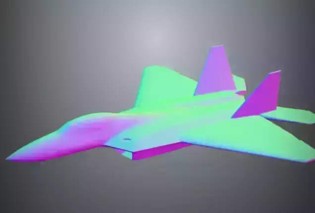 modern stealth fighter jet