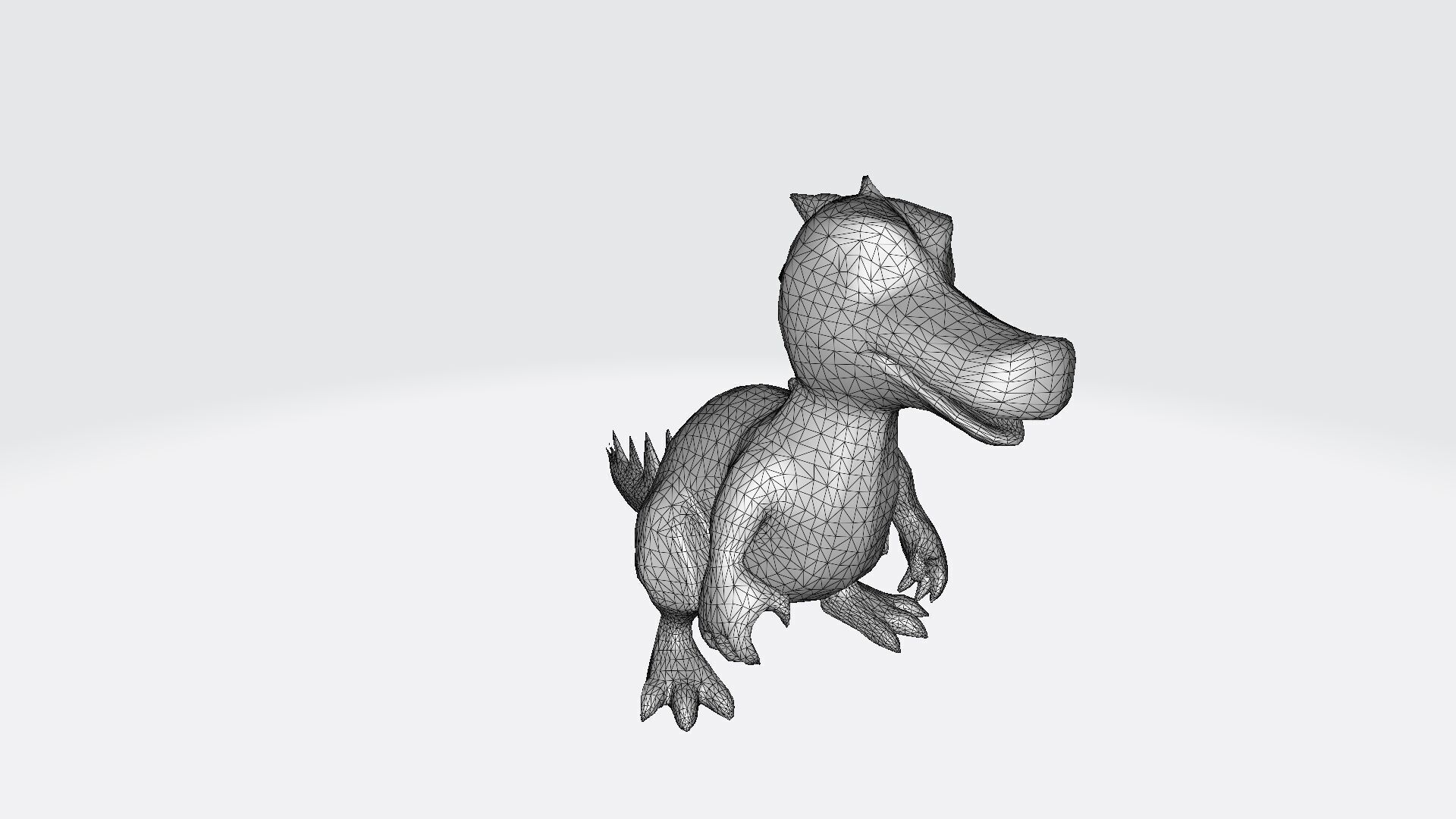 3d Model The Platypus A Unique Animal 3D model_7