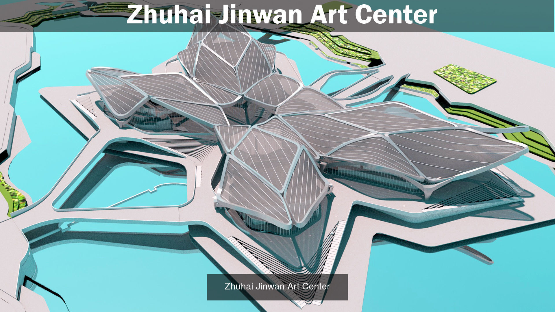 Iconic Futuristic Opera House Bundle 3D Model Collection_2