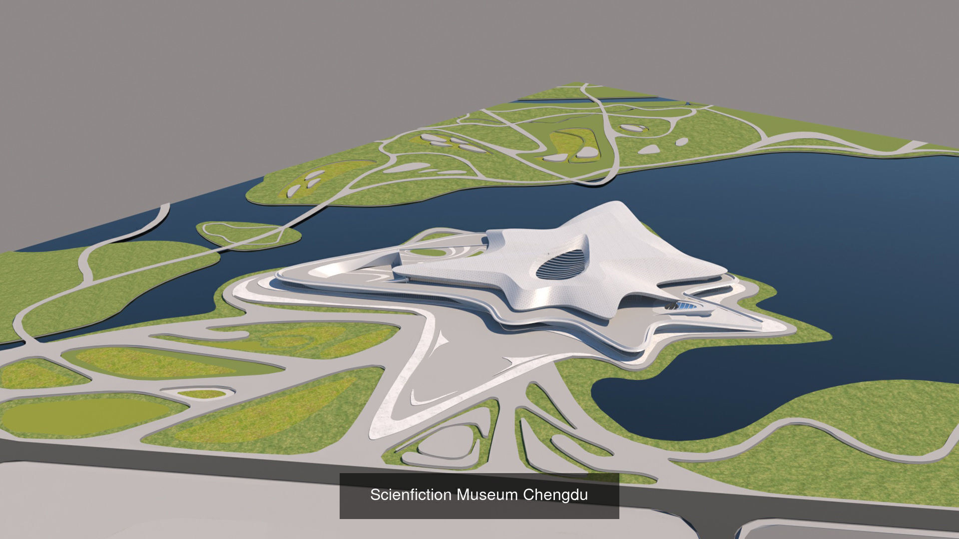 Iconic Futuristic Opera House Bundle 3D Model Collection_3