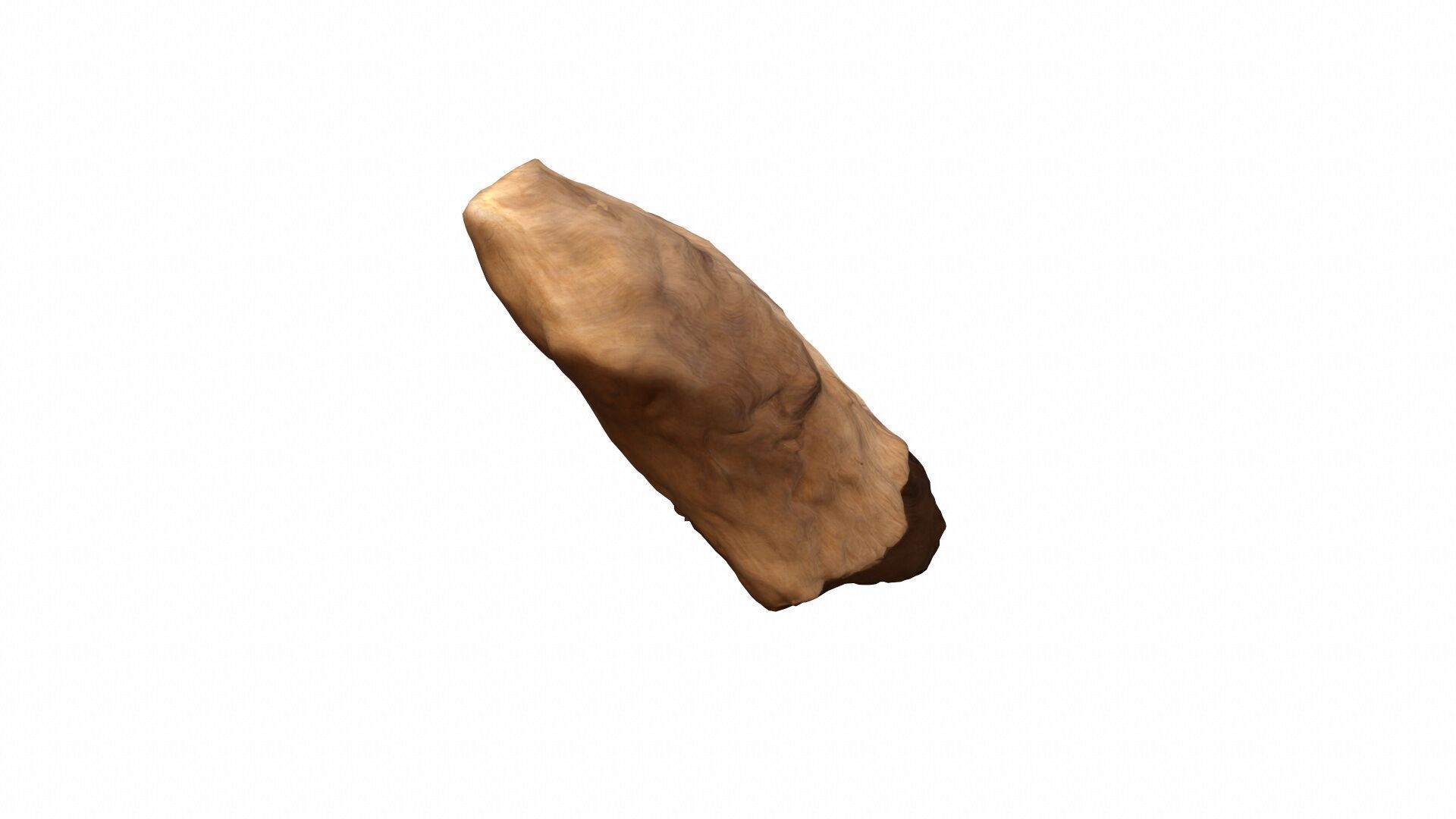  3d Model Dark Brown Wood Texture 3D model_2