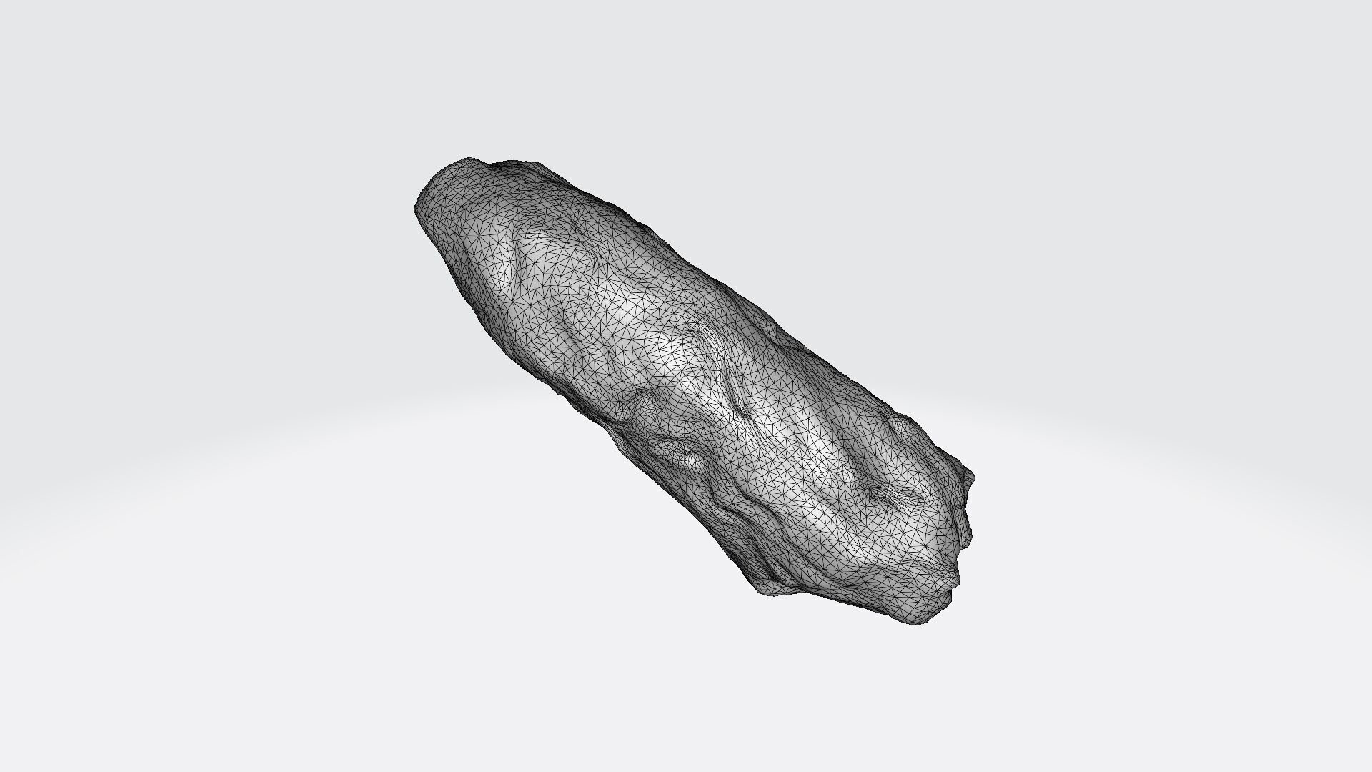  3d Model Dark Brown Wood Texture 3D model_5