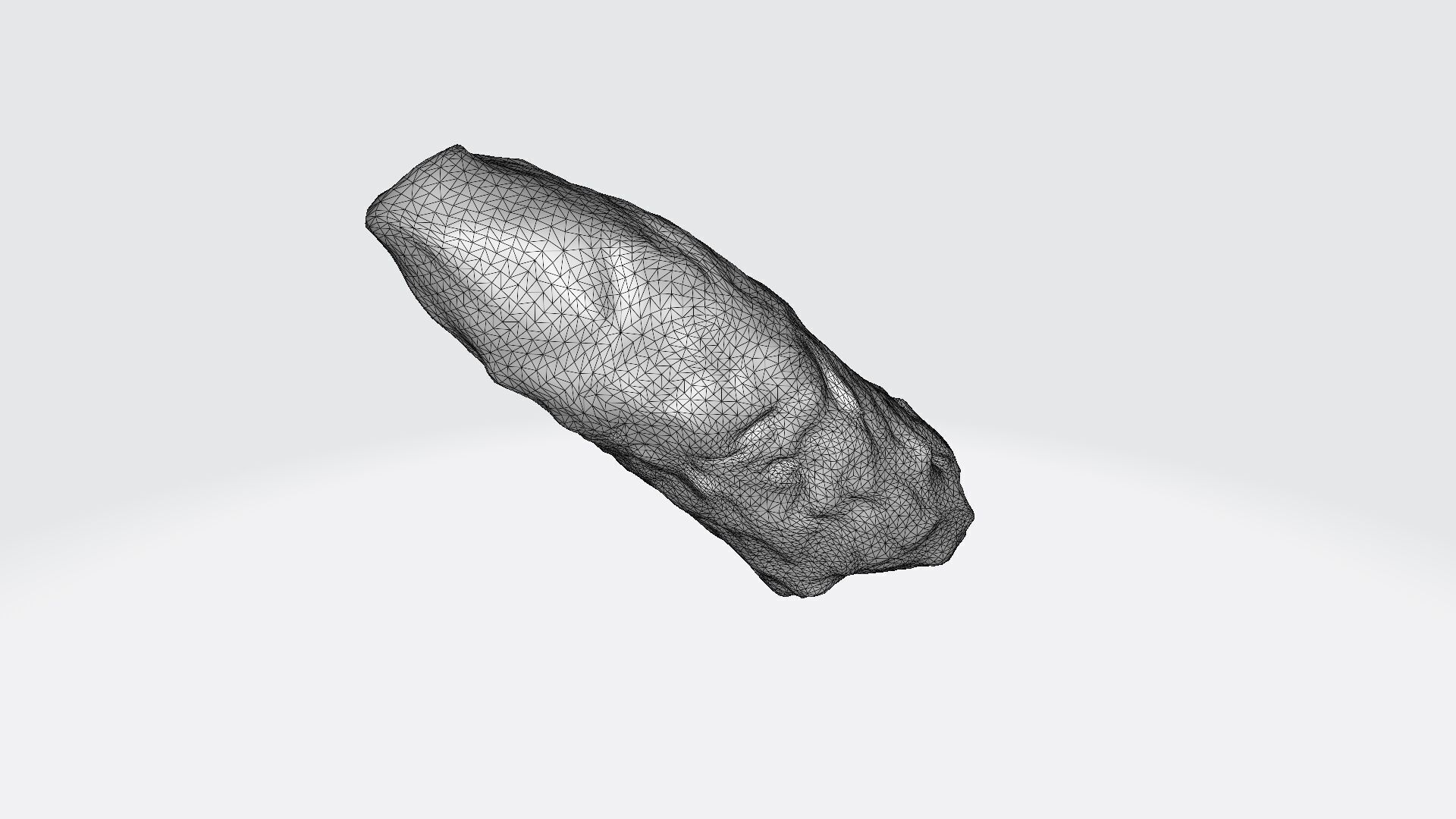  3d Model Dark Brown Wood Texture 3D model_6