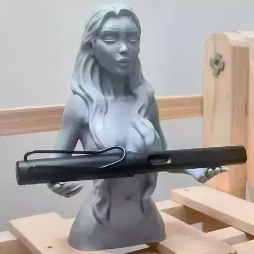 Woman Pen holder