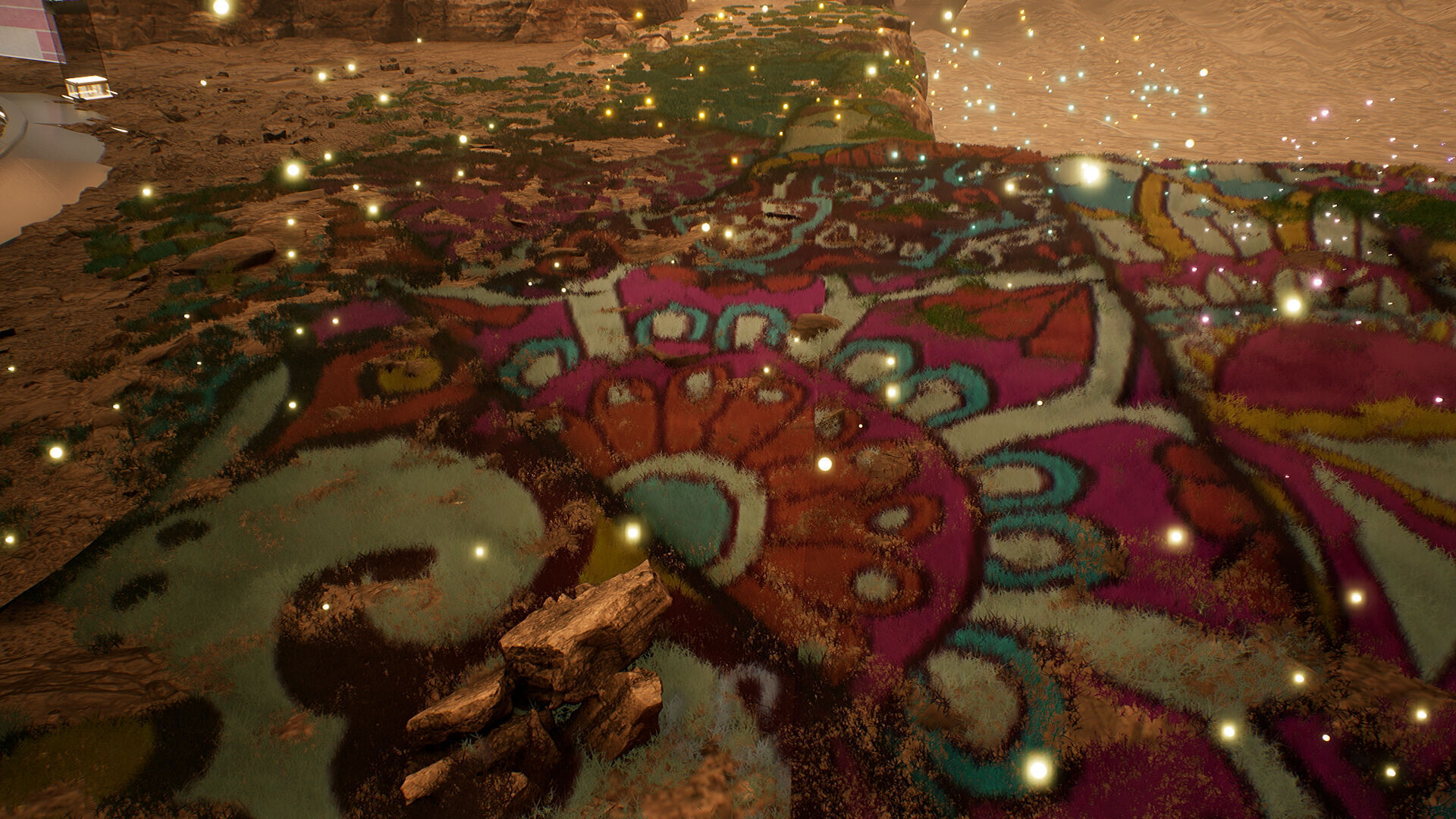 Cosmic Circle Showcase Place 3D model_7