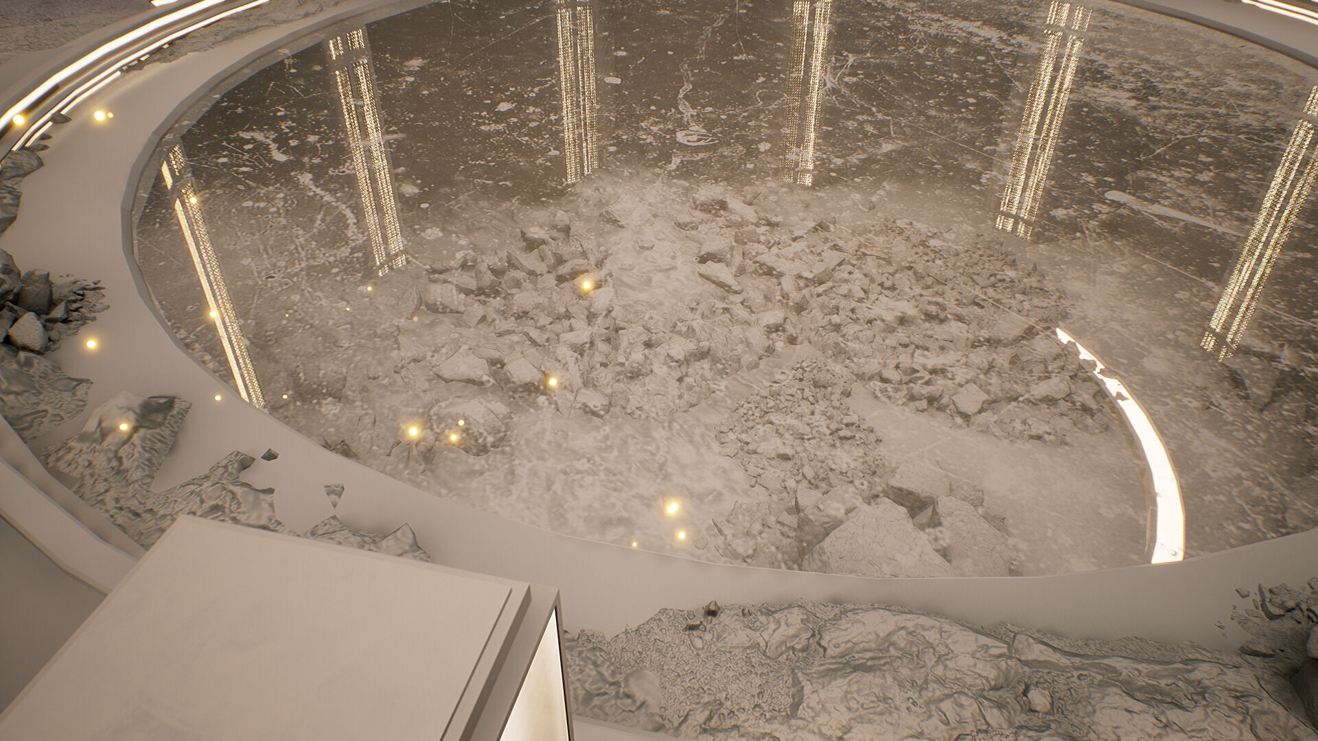 Cosmic Circle Showcase Place 3D model_18